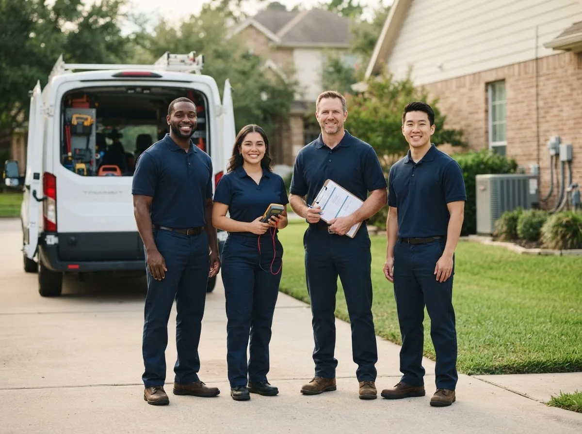 Certified HVAC technician near Davisville, MO